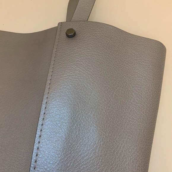 Neiman Marcus Metallic Silver Tote - Picture 10 of 10